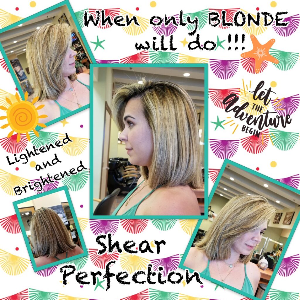 BE BRIGHT,  BE BOLD,  BE BLONDE!!